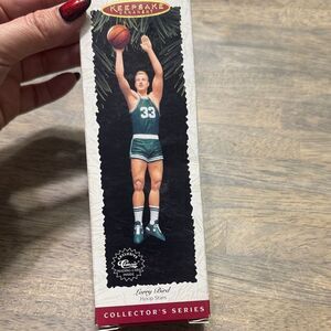 Hallmark Keepsake Ornament- Basketball Legend Larry Bird Hoop Stars Collection